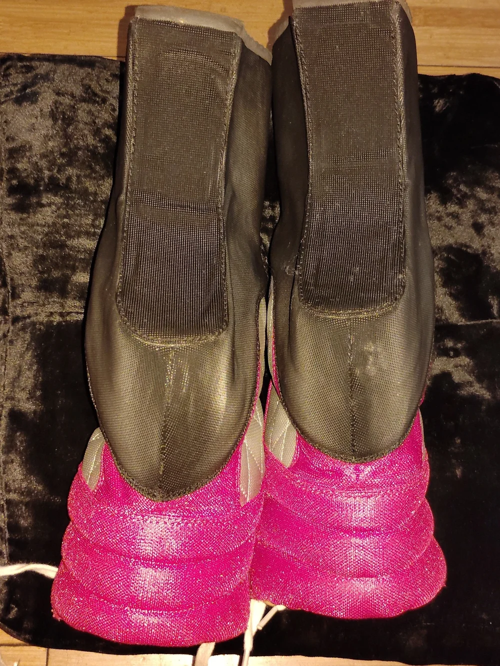 Jeffrey Campbell Vintage Heel Less Platform Lace Up Ankle Boots Sz 10 - Picture 6 of 7